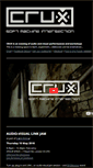 Mobile Screenshot of crux-events.org
